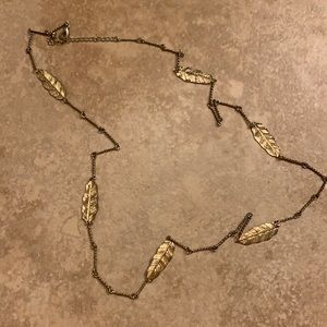 🔴SOLD🔴Gold Leaf Necklace FREE WITH ANY PURCHASE